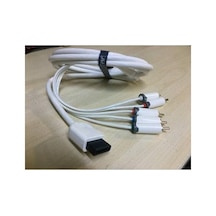 Platoon Ekstra Kaliteli 2 Metre Nintendo Wii Component Kablo 5 Rca