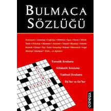 Bulmaca Sözlüğü - Mehmet Dürser - Omega