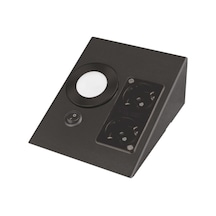 Cata Ct 5110 Siyah Kasa 5w Çift Prizli Tezgah Aydınlatma Gün Işığı 3200k