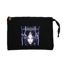 Agathodaimon Serpent's Embrace Siyah  Clutch Cüzdan / El Çantası Siyah