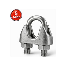 Aletçantam Klemens Çelik Halat Klemensi  (5 li paket) 8 mm
