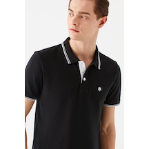 Mavi Erkek Polo Yaka T Shirt 064164-900 Siyah Siyah