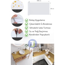 Technojet Kendinden Yapışkanlı Dokulu Ahşap Görünümlü Premium Mutfak Duvar Dolap Kaplama 60cmx300cm Renkli