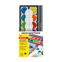 Eberhard Faber Efa Color Sulu Boya Opak 12 Renk 578312 Çok Renkli