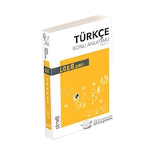8. Sınıf Türkçe Konu Anlatım Kitabı -  Simya Dergisi Yayınları