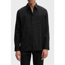 Calvin Klein Regular Fit Göğüs Cepli Gömlek Lv04lf108gub1 Erkek Gömlek Lv04lf108g Ub1 Siyah SİYAH