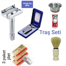 Arko Traş Sabunu + Fırçacı - Kabı - Permasharp Jilet + Kelebek Traş Makinesi