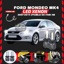 Ford Mondeo Mk4 2007-2014 Sis Farı Uyumlu Şimşek Etkilii Led Xenon Premium Series H8