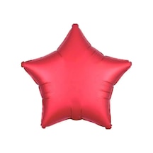 Kırmızı Yıldız Folyo Balon - 18 Inç 45 Cm - Yıldız Balon