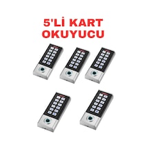 Sr-211 Mf Biyometrik Mifare Kart Okuyucu Parmak İzi Şifreli Geçiş Kontrol Sistemi 10000 Kullanıcı 5 Adet