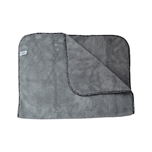 Spark 2316 Mikrofiber Peluş Oto Kurulama Bezi 60X90 Cm. Gri 1 Adet