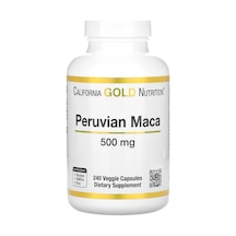 California Gold Nutrition Peruvian Maca 500 Mg 240 Kapsül