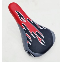 Carelle Çocuk Bisiklet Bmx Sele Koltuk Siyah - Kırmızı