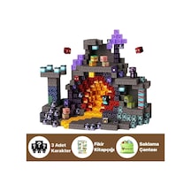 Minecraft Manyetik Küp Blok Volkan Ve Maden Temalı Yapı Taşı 100 Parça