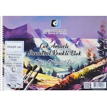 Çok Amaçlı Sanatsal Renkli Blok 35x50 Cm 896
