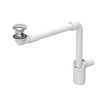 Geberit Lavabo Gideri Basma Kumandalı Dar Model D 32mm Krom Parlak - 152.073.21.1 Krom - Parlak