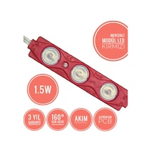 Mercekli Modül Led 1.5w (10 Adet) - Kırmızı