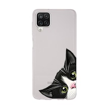 Samsung Galaxy Uyumlu M53 Silikon Desen264 Çok Renkli
