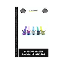 Özel Üretim Pokemon Figürlü Aksesuar Pikachu Silikon Anahtarlık Alk1701