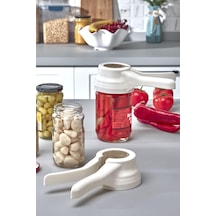 Bev Kitchen Her Boy Kavanoz Kapağına Uyumlu Kırılmaya Karşı Dayanıklı Plastik Konserve Turşu Kavanoz Açacağı Çok Renkli