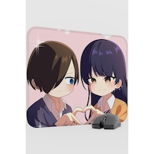 Boku No Kokoro No Yabai Yatsu Anime V2 - 48x40 Xl Gaming Kauçuk Kaymaz Taban Mouse Pad Fare Altlığı