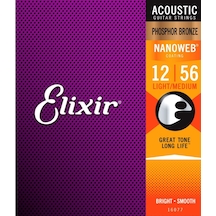 Elixir 012-056 Fosfor Bronz Akustik Gitar Teli 16077