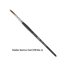 Südor 110 Seri Yuvarlak Uçlu Fırça No 8