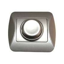 Dmr Riva Silver Gümüş-Gri Dimmer Anahtar