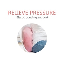 Besthome1 Skycity Yoga Kalça Yastığı Hafif Bellek Köpüğü, Katlanabilir Soluklu Kalça Formu, Ofis/okul Kullanıma Uygun, Mavi, 4