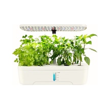 Hymark Hidroponik Topraksız 12 Bölmeli Bitki Yetiştirme Kiti 3 Mod 139 Led Tam Spekturumlu Bahçe Kiti