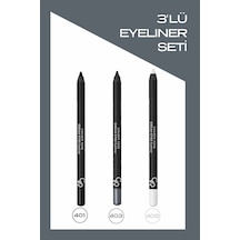 Dream Eyes Eyeliner 3'lü Jel Göz Kalemi Seti- No: 401-403-405 0
