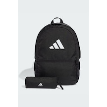 Adidas Clsc Pcase Bp 23.25l Unisex Sırt Çantası + Kalemlik Jı8081 Siyah- Beyaz