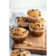 Takribi 200 Adet Büyük Boy Beyaz Muffin Kek Kalıbı, Cupcake Kağıdı, Browine Kalıbı 50x40 Mm Çok Renkli