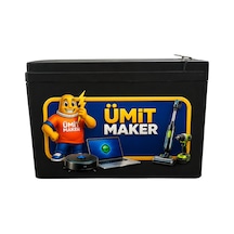 12.8v 12ah Lifepo4 Standart Özelliksiz Taşınabilir Güç İstasyonu + Şarj Aleti İçindedir