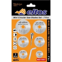 Eltos Mini Daire Testere Seti 7 Parça