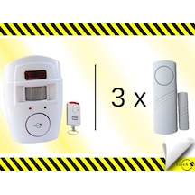 Lorex Ng300 Tek Kumandalı + 3adet 4444c Pencere Alarm