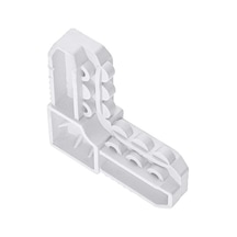 Mavitrend 17x25 mm Sineklik Köşe Takozu 10 Adet Beyaz Renkli