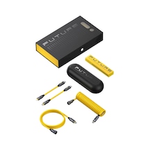 The Future Creative Power 8-in-1 240w Type-c To Type-c Pd 3.1 Süper Hızlı Şarj/data Kablo Seti