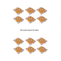 33 Metre Şeffaf Selefon Bant 12 Adet