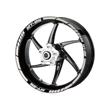 Deeb Yamaha Mt25 Jant Şeridi Beyaz Beyaz Model X N11.76354