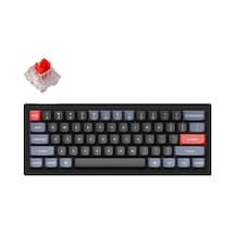 Keychron V4-B1 QMK Custom K Pro Red Switch RGB HotSwap Mekanik Klavye