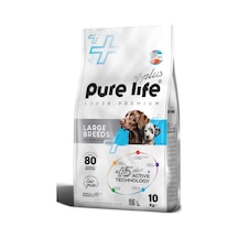 Pure Life Plus Somonlu Büyük Irk Yavru Köpek Maması 10 KG