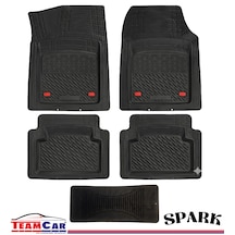 Spark Safir 4d Havuzlu Paspas Siyah
