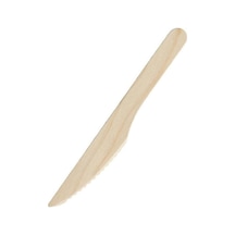 Ekolojik Tahta Bıçak 16.5 Cm - 100'lü 16 X 27