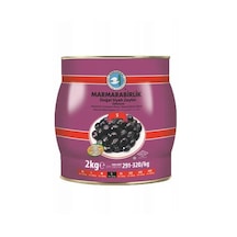 Marmarabirlik Doğal Salamura 291-320 KB S Siyah Zeytin Teneke 2 KG