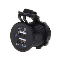 Oem Araç.Motorsiklet Çakmaklık Usb Şarj Aleti Soketi 12-24V
