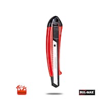 Bulmax Maket Bıçağı Otomatik Kilitlemeli 18Mm