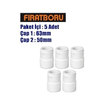 Fırat 63mm 50mm Redüksiyon, 63 50 Redüksiyon, 5 Adet, 7b22063050
