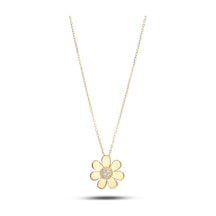Debora Jewelry 14 Ayar Altın Papatya Kolye