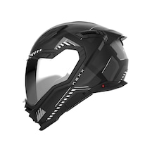 Nexx X.wst 3 Fluence Kros Motosiklet Kaskı-75162 Mat Siyah - Gri